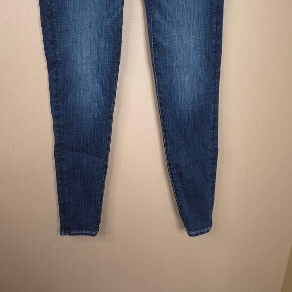 American Eagle Hi-rise Jegging in Dark Wash Denim Size 2 - Picture 4 of 11